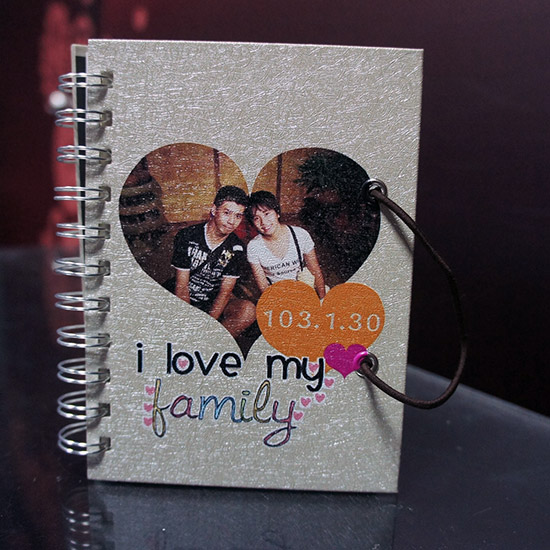  彩印個性筆記本 